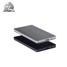 Schwarzes Aluminium-Strangpressgehäuse für Festplattenlaufwerke (89,6x89,6)